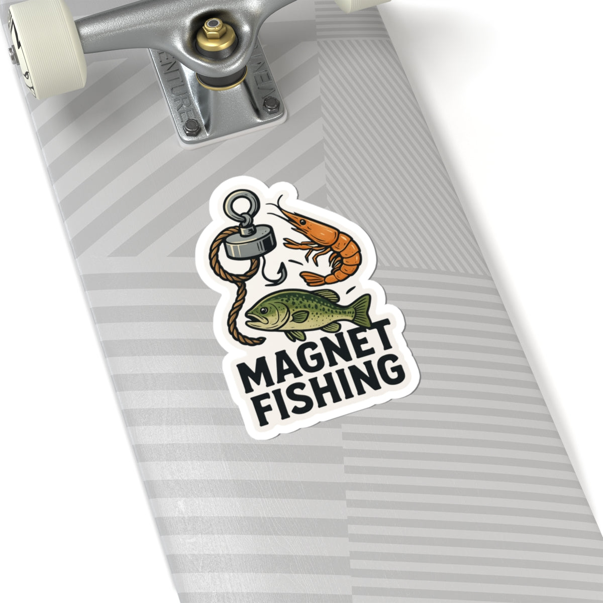 Hooked On Magnets Sticker