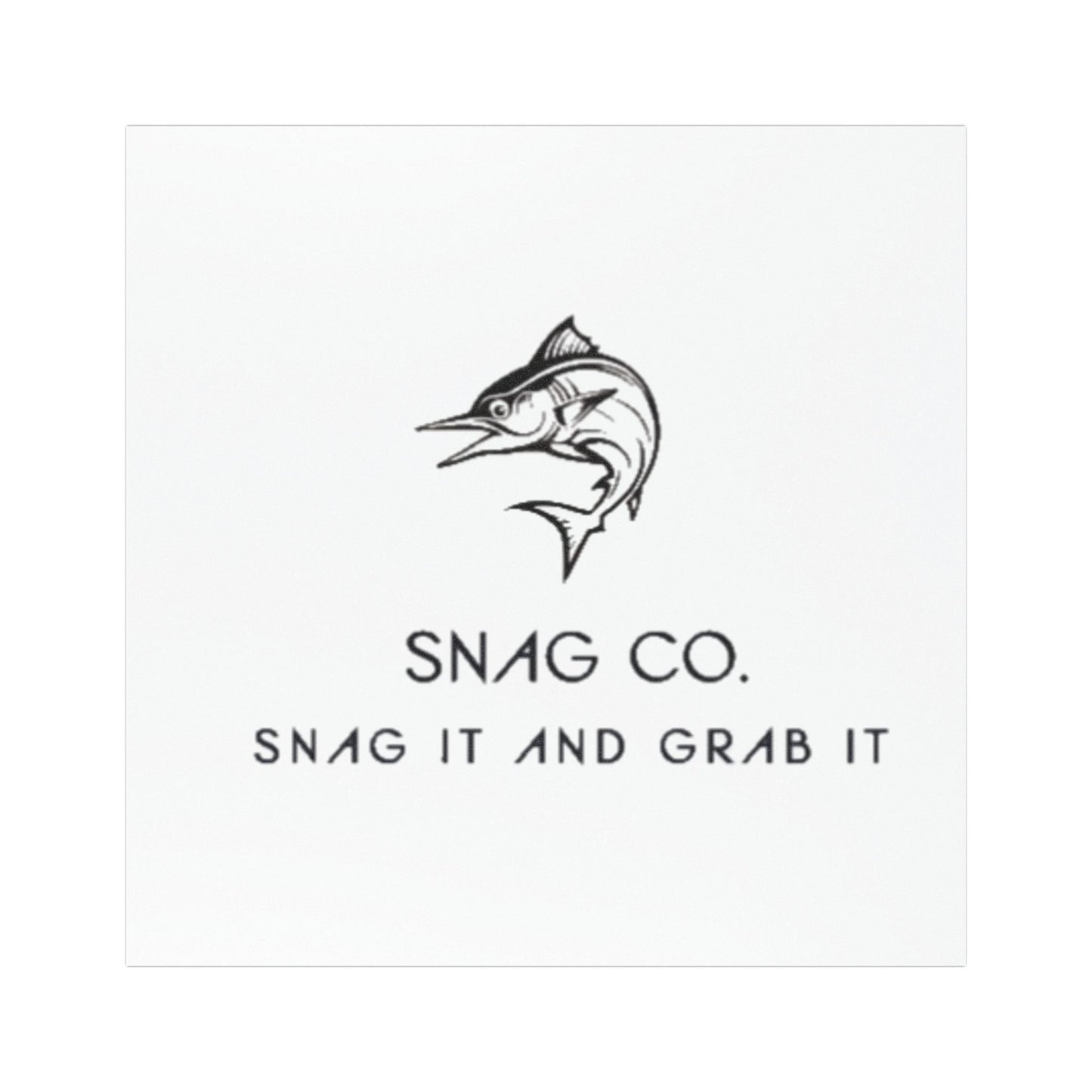 Snag Gear Co. Car Magnet