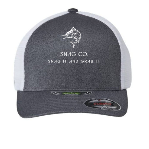 Melange Dark Grey/ White - FRONT