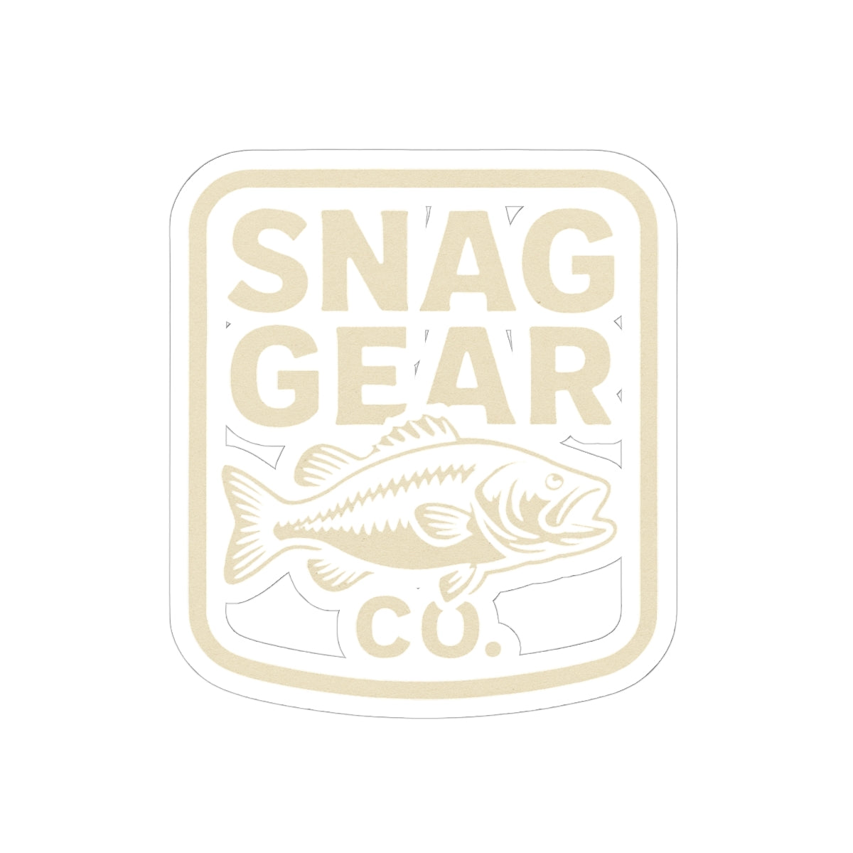 Hooked & Ready Sticker