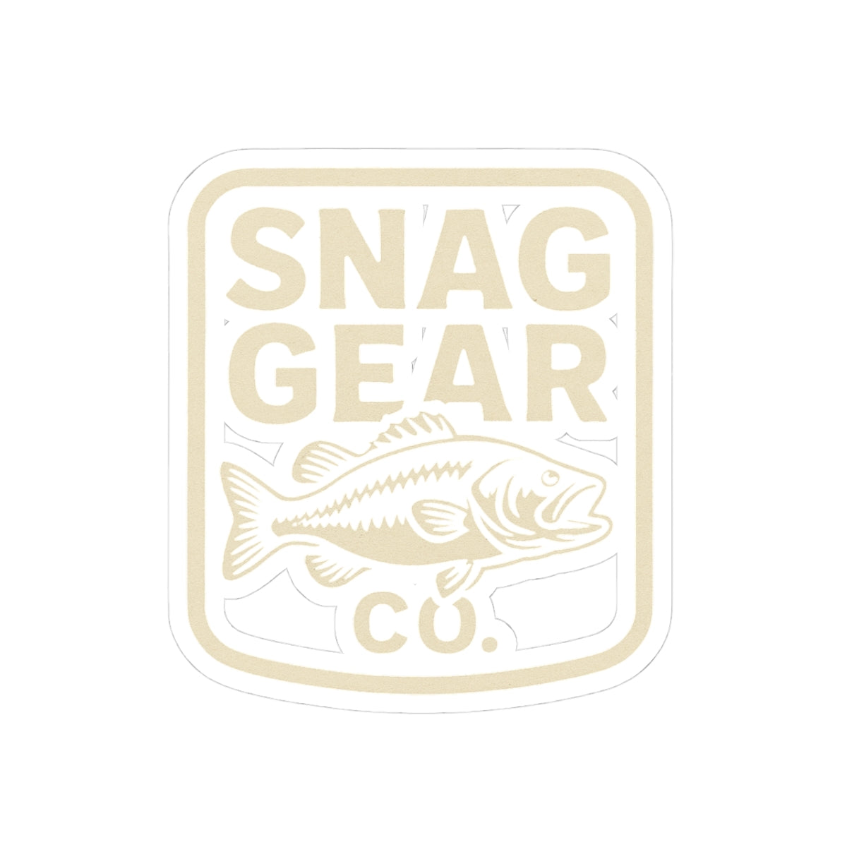 Hooked & Ready Sticker