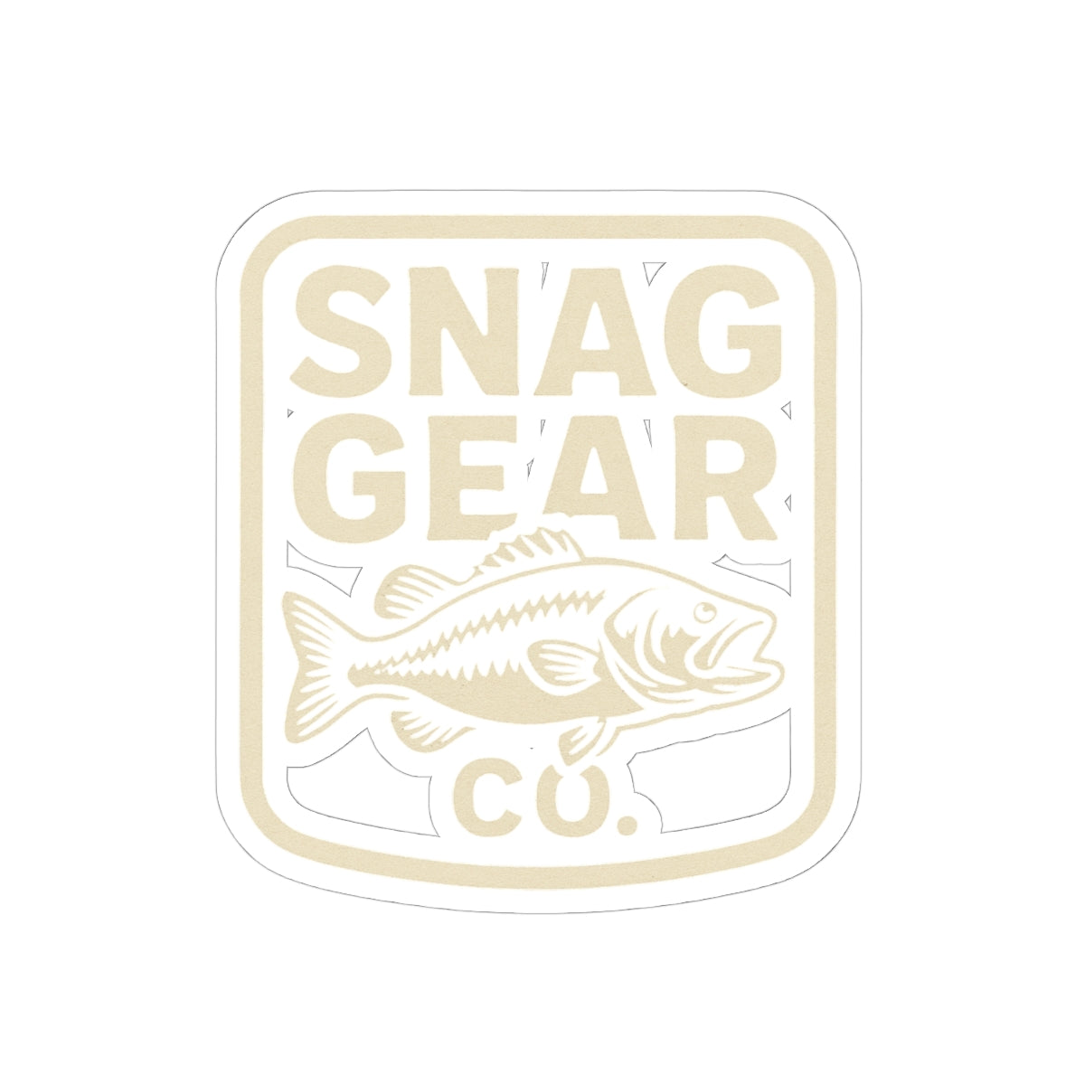 Hooked & Ready Sticker